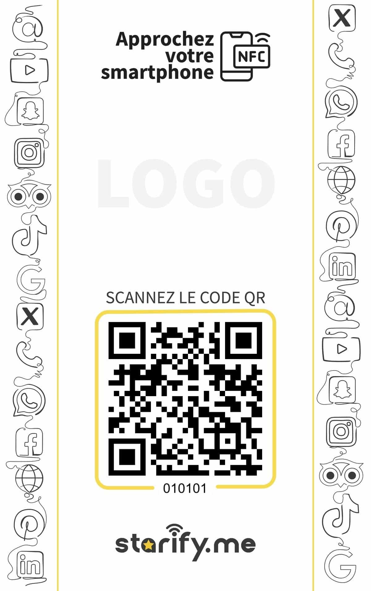 Starify Link – Todos sus enlaces en un solo gesto (back)